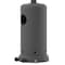 Flash Furniture Sol Patio Outdoor Heating-Slate Gray Stainless Steel 40,000 BTU Propane Heater w/Wheels, 7.5Ft Tall NAN-HSS-AGH-GY-GG - alternate 8